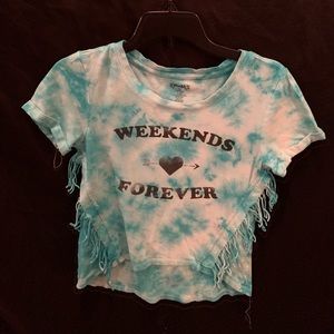 Cute weekend tie-dye shirt